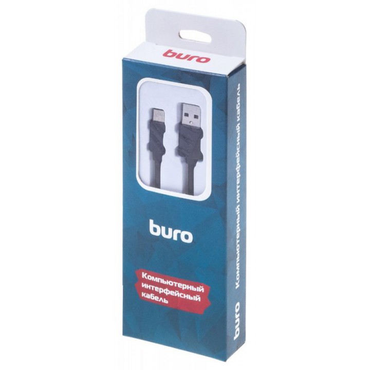 Кабель Buro BHP RET USB_MINI18 USB A(m) mini USB B (m) 1.8м черный