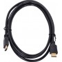Кабель HDMI Gembird/Cablexpert, 3м, v1.4, 19M/19M, плоский кабель, черный, позол.разъемы