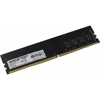 Память DDR4 8GB AMD Radeon™  2666 DIMM R7 Performance Series Black R748G2606U2S-U Non-ECC, CL16, 1.2