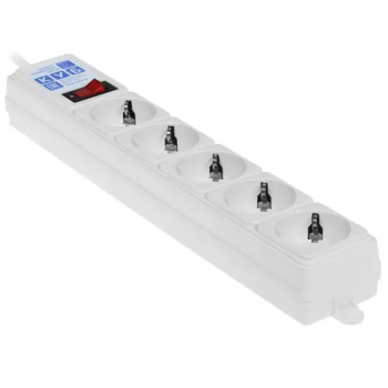 Сетевой фильтр Powercube SPG-B-15-WHITE 5м (5 розеток) белый (коробка)