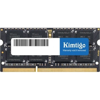 Память DDR3 4Gb 1600MHz Kimtigo KMTS4G8581600 RTL PC4-21300 CL11 SO-DIMM 260-pin 1.35В single rank