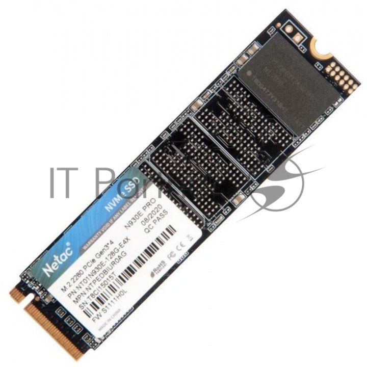 Накопитель SSD M.2 Netac 128Gb N930E Pro Series <NT01N930E-128G-E4X> Retail (PCI-E 3.1 x4, up to 970