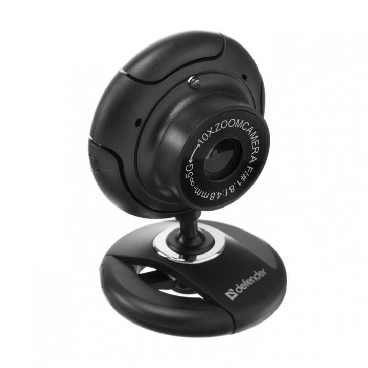 Веб-камера Defender C-2525HD 2Мп, USB2.0, 1600x1200, микрофон