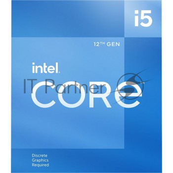 Процессор Intel Core i5 12400F Soc-1700 (CM8071504650609S RL5Z) (2.5GHz) OEM