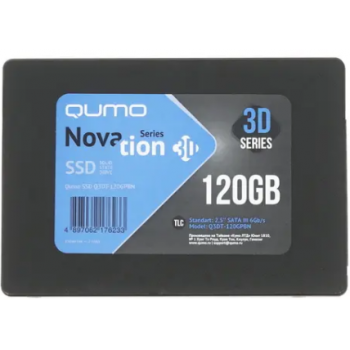 Накопитель QUMO SSD 120GB QM Novation Q3DT-120GAEN {SATA3.0}