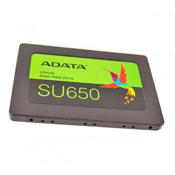 Твердотельный диск 240GB A-DATA Ultimate SU650, 2.5", SATA III, [R/W - 520/450 MB/s] 3D-NAND New Ret