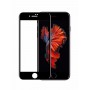 защитное стекло 3D/5D/9D/11D  на дисплей для iPhone 6, iPhone 6S, черный (без упаковки)