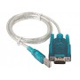 Кабель AM/Com port 9pin 1.2м VCOM адаптер USB -> RS232, DE9P (добавляет в систему новый COM порт), V