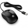 Мышь HP 1000 черный оптическая USB (3but)