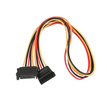 Удлинитель кабеля питания SATA Cablexpert, 15pin(M)/15pin(F), 50см