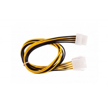 Удлинитель кабеля питания материнской платы +12V  8M-8F , 20см