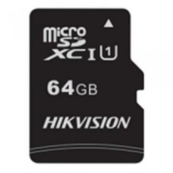 Флеш карта microSDHC 64GB Hikvision HS-TF-C1(STD)/64G/ZAZ01X00/OD <HS-TF-C1(STD)/64G/ZAZ01X00/OD>  (