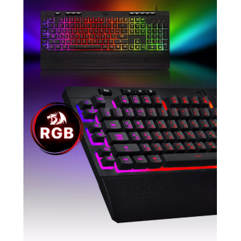Redragon Игровая клавиатура с подсветкой Shiva RGB (Full-size)