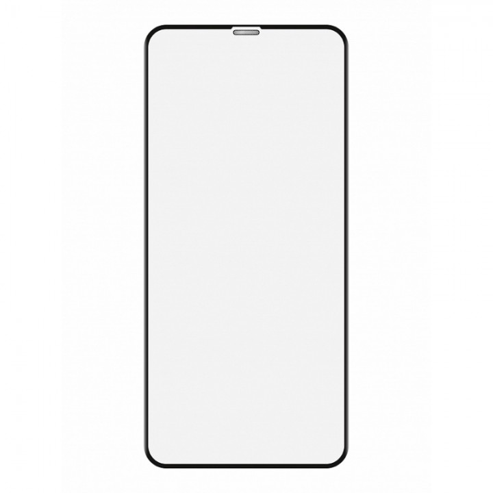 Защитное стекло 5D для Apple iPhone 12 черное