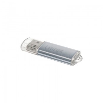 Флеш диск 16GB Mirex Unit, USB 2.0, серебро