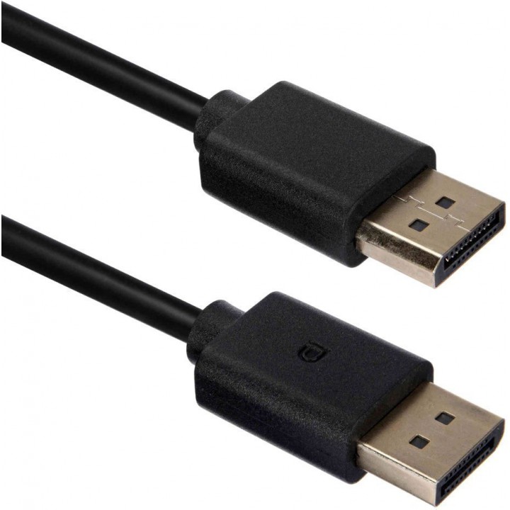 Кабель ACD-DDPM2-18B [ACD-DDPM2-18B] DisplayPort 1.2, Golden Plated,20m/20m, Черный, 1.8м (742354)