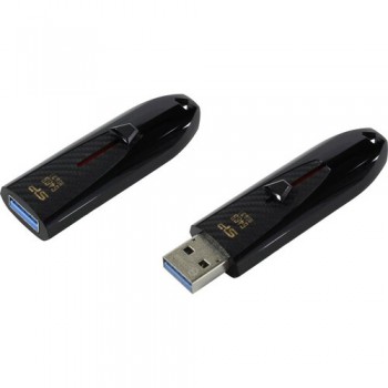 Флеш Диск 16GB SILICON POWER Blaze B25 черный, SP016GBUF3B25V1K, USB 3.0