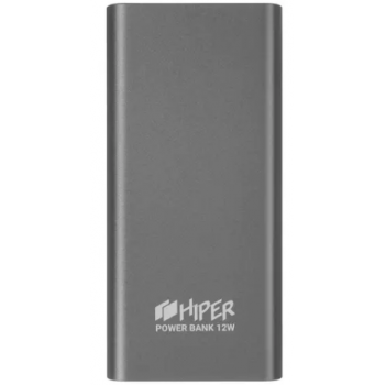 Внешний аккумулятор HIPER METAL20000 Space Gray Li-Pol 20000mAh 2.1A+2.1A 2xUSB; Micro-USB серый