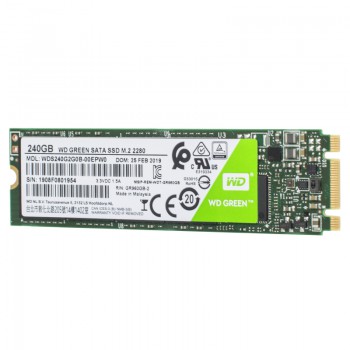 Накопитель SSD Western Digital форм-фактор M.2  2280 240GB TLC GREEN WDS240G2G0B WDC