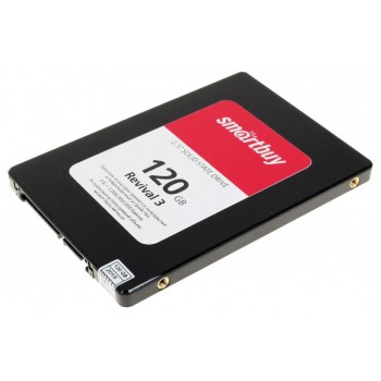 Жесткий диск SSD 2.5" Smartbuy 120Gb Revival3 <SB120GB-RVVL3-25SAT3> (SATA3, up to 550/380Mbs, 3D TL