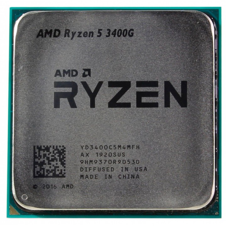 Процессоры AMD RYZEN R3-3200G AM4  65W 3700, RX Vega Graphics ,OEM {12}