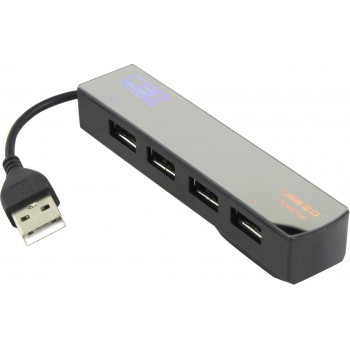 USB-концентратор CBR CH-123, 4 порта, USB 2.0, ноут.