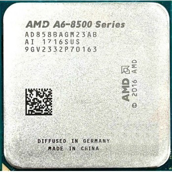 Процессор CPU AMD A6-8580 TRAY <AD858BAGM23AB> (AM4, 3.8GHz up to 4.0GHz/1Mb, 2C/2T, Bristol Ridge, 