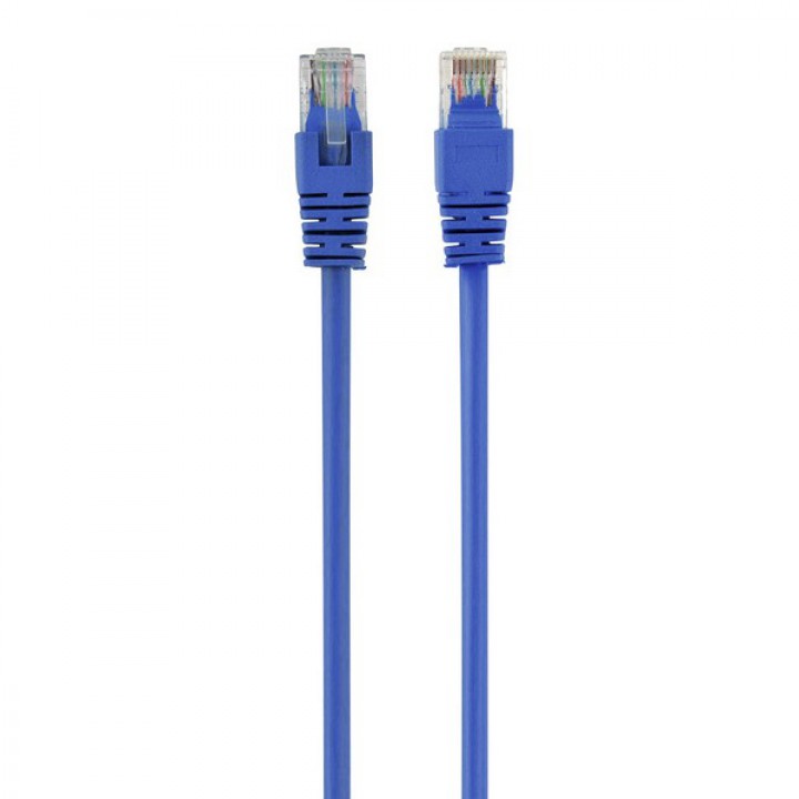 Патч-корд UTP Cablexpert PP12-15M/B кат.5e, 15м, литой, многожильный (синий)