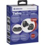 Гарнитура Defender Twins 635 черный, TWS, Bluetooth