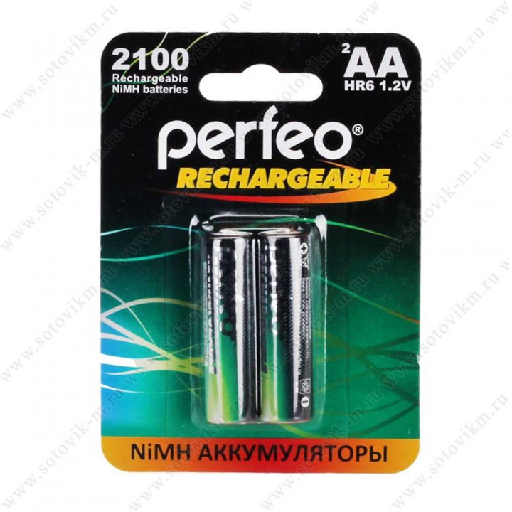 Аккумулятор Perfeo AA2100mAh/2BL (2шт)