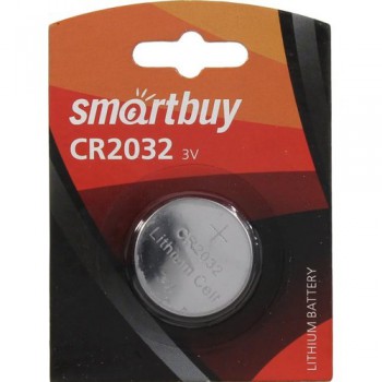 Smartbuy CR2032/1B (12/720) (SBBL-2032-1B) (1 шт. в уп-ке)