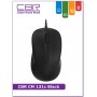 Мышь проводная CBR CM 131c Black, оптическая, USB, 1200 dpi, 3 кнопки и колесо прокрутки, ABS-пласти
