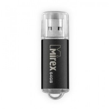 Флеш диск 4GB Mirex Unit, USB 2.0, черный
