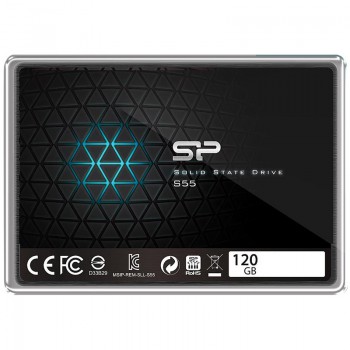 Твердотельный диск 120GB Silicon Power S56, 2.5", SATA III [R/W - 560/530 MB/s] TLC