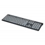 Клавиатура Oklick 480M черный/серый USB slim Multimedia