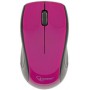 Мышь беспроводная Gembird MUSW-320-P, 2.4ГГц, фиолетовый, 2 кнопки+колесо-кнопка, 1000 DPI, батарейк