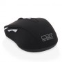 Мышь CBR CM-530 Bluetooth Black Оптика, 800/1200/1600dpi, 2 доп.кл., софттач, мини <>
