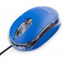 Мышь Гарнизон GM-100B, USB, чип- Х, синий, 1000 DPI, 2кн.+колесо-кнопка