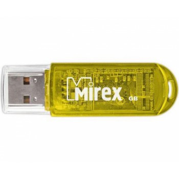 Флеш диск 16GB Mirex Elf, USB 2.0, желтый