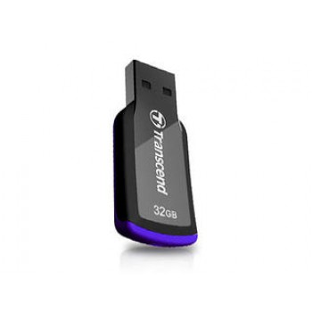 Флеш Диск Transcend 32Gb Jetflash 360 TS32GJF360 USB2.0 черный/фиолетовый