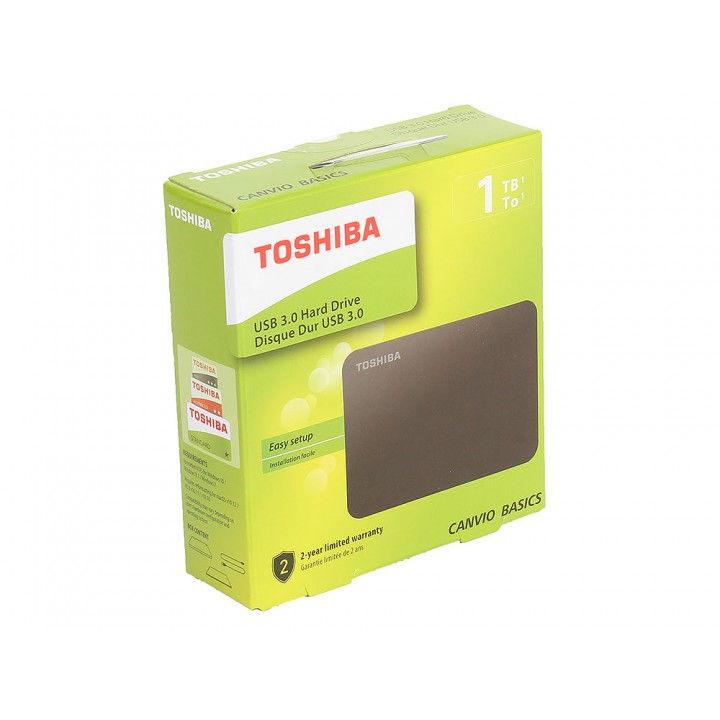 Toshiba Portable HDD 1Tb Stor.e Canvio Basics HDTB410EK3AA {USB3.0, 2.5", черный}