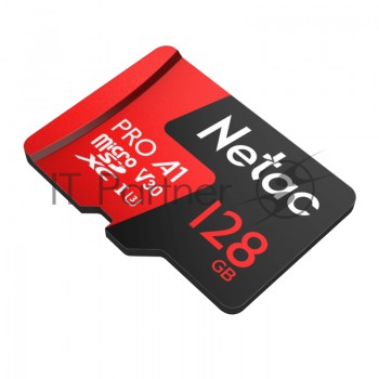 MicroSD card Netac P500 Extreme Pro 128GB, retail version w/o SD adapter
