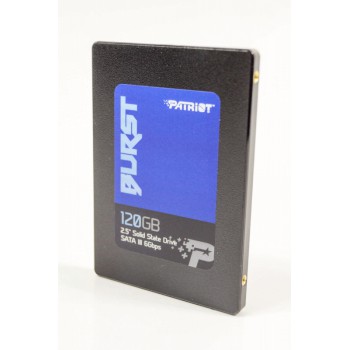 SSD 2.5" Patriot 120GB Burst Elite <PBE120GS25SSDR> (SATA3, up to 450/320Mbs, 50TBW, 7mm)
