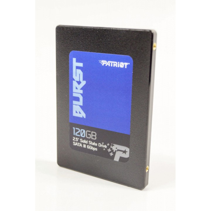 SSD 2.5" Patriot 120GB Burst Elite <PBE120GS25SSDR> (SATA3, up to 450/320Mbs, 50TBW, 7mm)