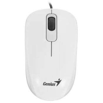 Мышь Genius Mouse DX-110 ( Cable, Optical, 1000 DPI, 3bts, USB ) White