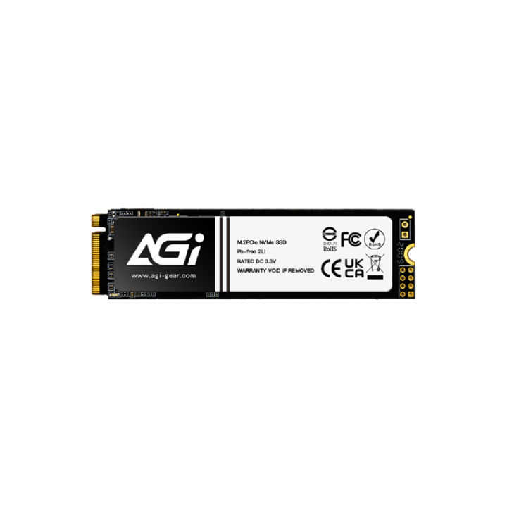 Накопитель SSD AGI 256GB M.2 2280 AI198 Client SSD PCIe Gen3x4 with NVMe, 1936/1217, IOPS 92/241K, M