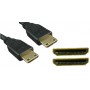 Кабель mini HDMI (M) -) mini HDMI (M), 1.8m, VCOM (VHD6210D-1.8MB), V1.4b, позолоченные контакты