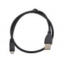 Кабель USB 2.0 Pro Cablexpert, AM/microBM 5P, 1м, экран, черный, пакет