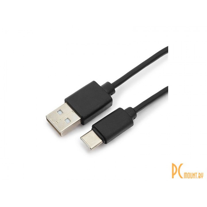 Кабель USB Гарнизон GCC-USB2-AMCM-1M, USB2.0 AM/ USB3.1 Type-C, 1м, пакет132452
