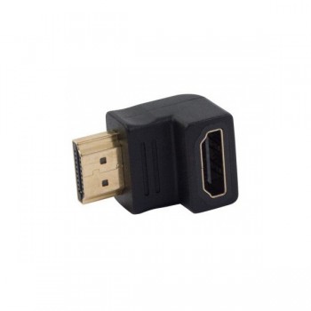 Адаптер HDMI 19P Male-Female 90